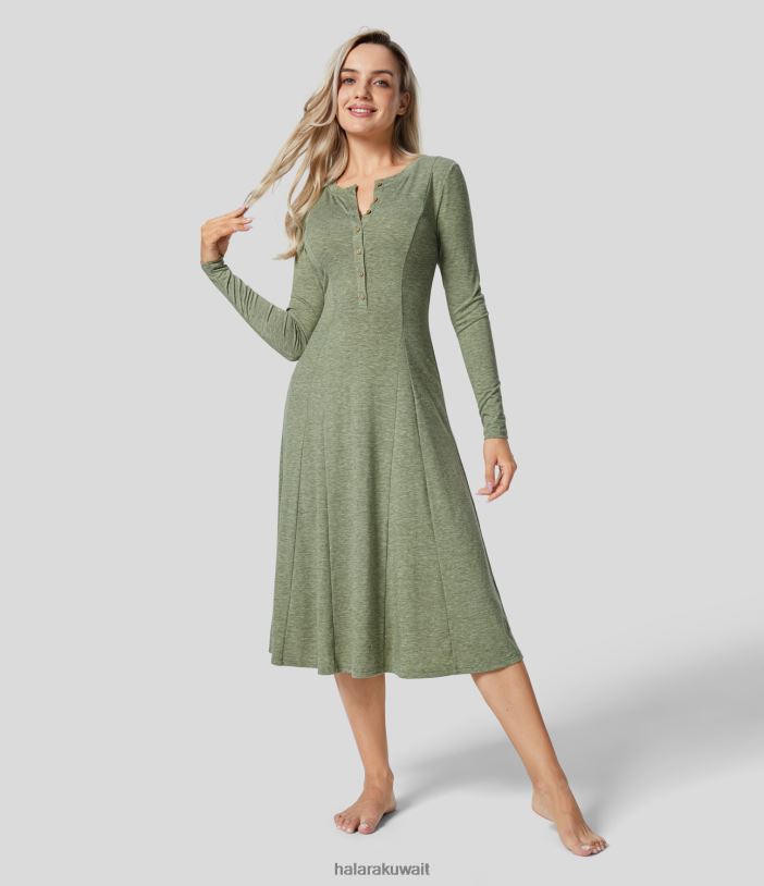 زهرة خضراء فاتحة خيوط