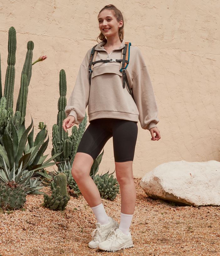 ملابس رياضية مغامرة منتصف الليل - أسود TDP4N1433 نحيف Halara شورت راكب الدراجة النارية عالي الخصر