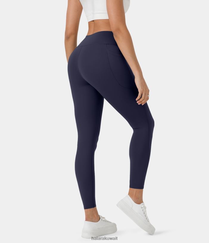 ملابس رياضية معطف طاووس TDP4N1478 نحيف Halara Softlyzero طماق اليوغا ذات الخصر العالي والجيب العميق