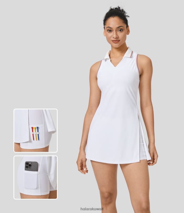 ملابس رياضية الصقيع الأبيض TDP4N864 نحيف Halara ياقة مقسمة من قطعتين وجيب رائع الملمس للجولف الصغير وجيب تي شيرت للجولف ملابس رياضية الصقيع الأبيض TDP4N864 نحيف Halara ياقة مقسمة من قطعتين وجيب رائع الملمس للجولف الصغير وجيب تي شيرت للجولف